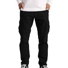 Men's Black Cargo pants